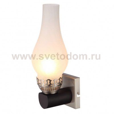 Светильник настенный бра Arte lamp A6801AP-1BR LOMBARDY