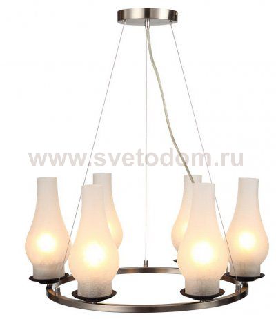 Люстра керосинка Arte lamp A6801SP-6BR LOMBARDY