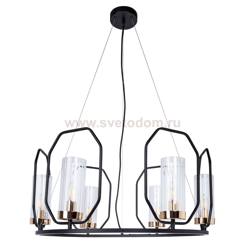 Светильник подвесной Arte lamp A7004SP-6BK CELAENO