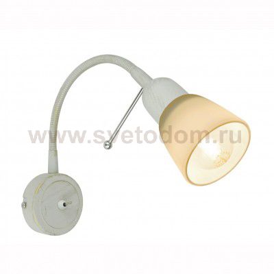 Светильник настенный бра Arte lamp A7009AP-1WG LETTURA