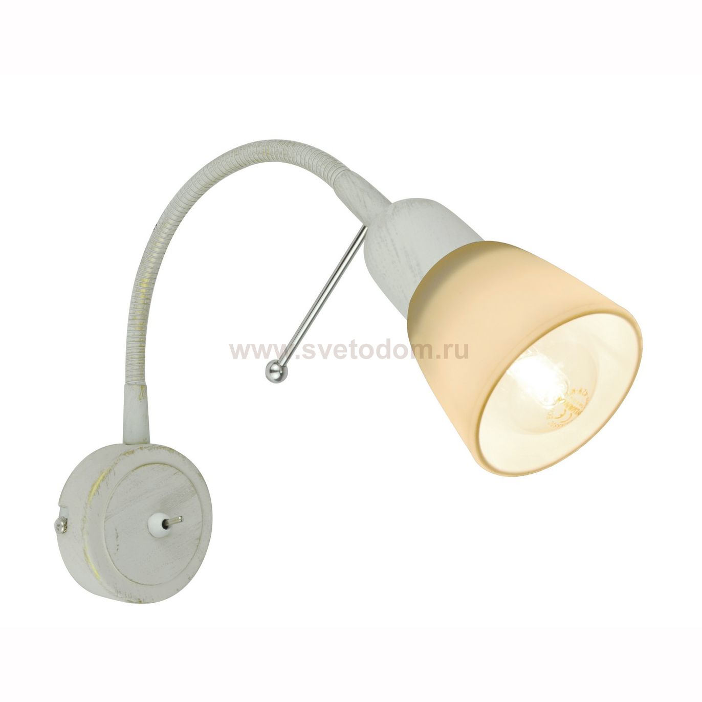 Светильник настенный бра Arte lamp A7009AP-1WG LETTURA