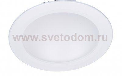 Светильник встраиваемый 16Вт Arte lamp A7016PL-1WH RIFLESSIONE