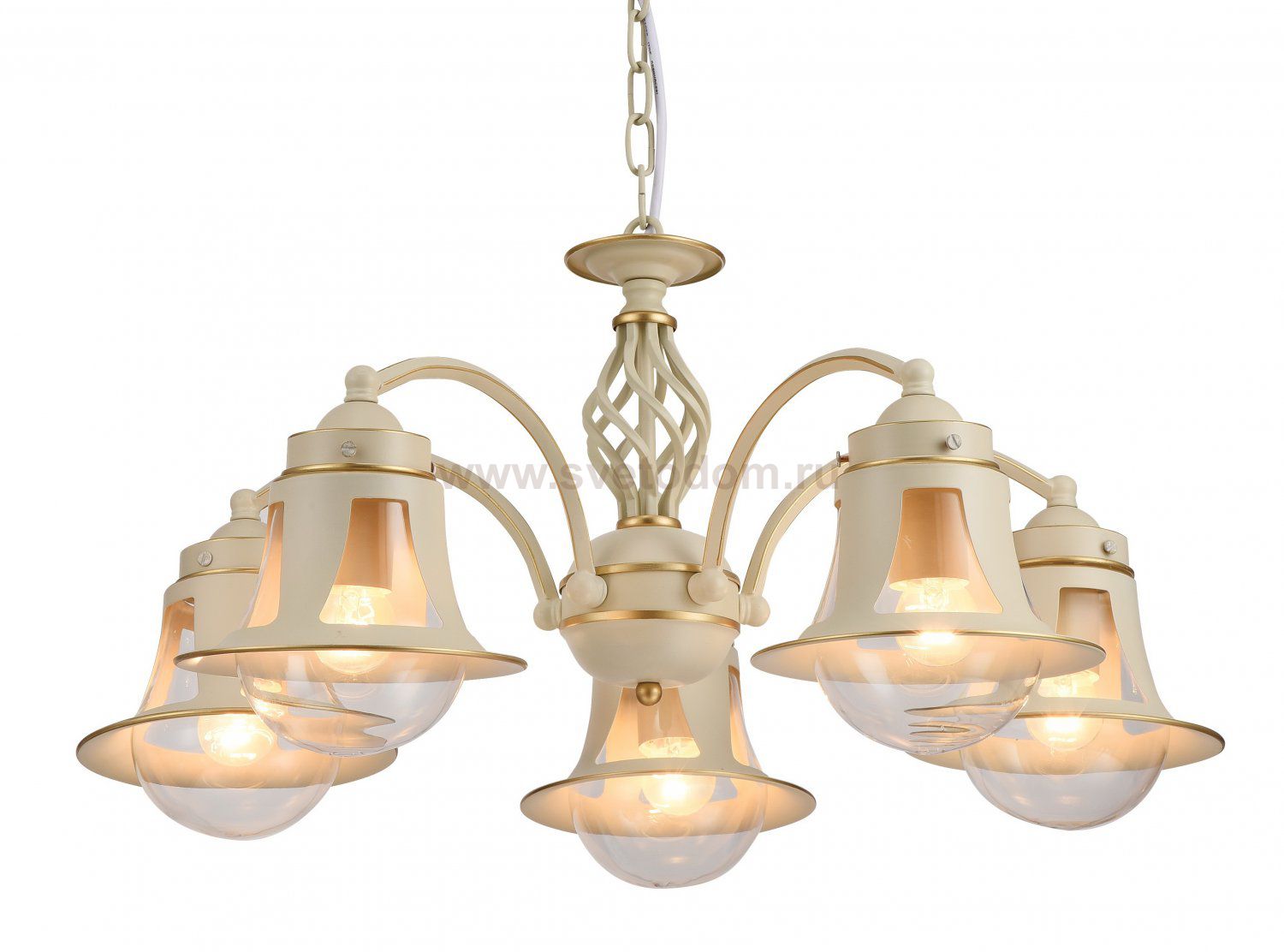 Люстра Arte Lamp A7022LM-5WG MARINO