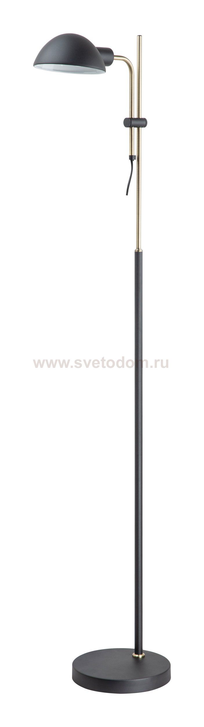 СВЕТИЛЬНИК НАПОЛЬНЫЙ Arte Lamp A7055PN-1BK ZETTA