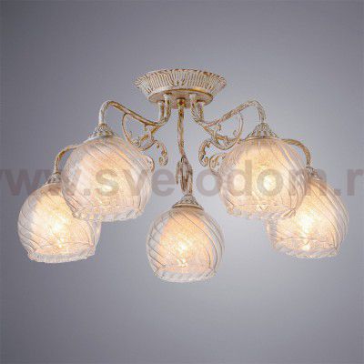 Люстра потолочная Arte Lamp A7062PL-5WG CHARLOTTE