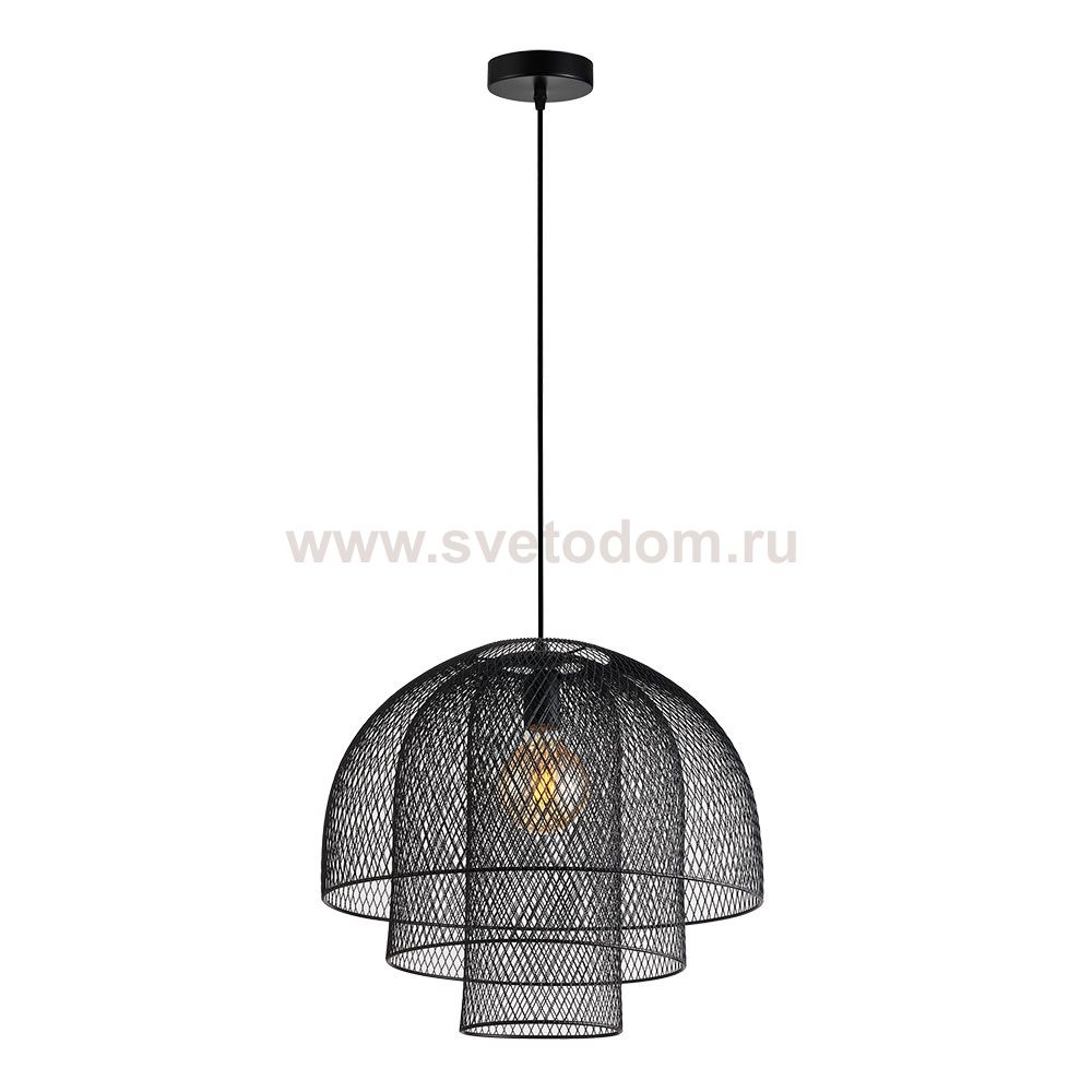 Светильник подвесной Arte Lamp A7064SP-1BK CASTELLO