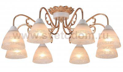 Люстра потолочная Arte Lamp A7072PL-8WG FRANCESCA