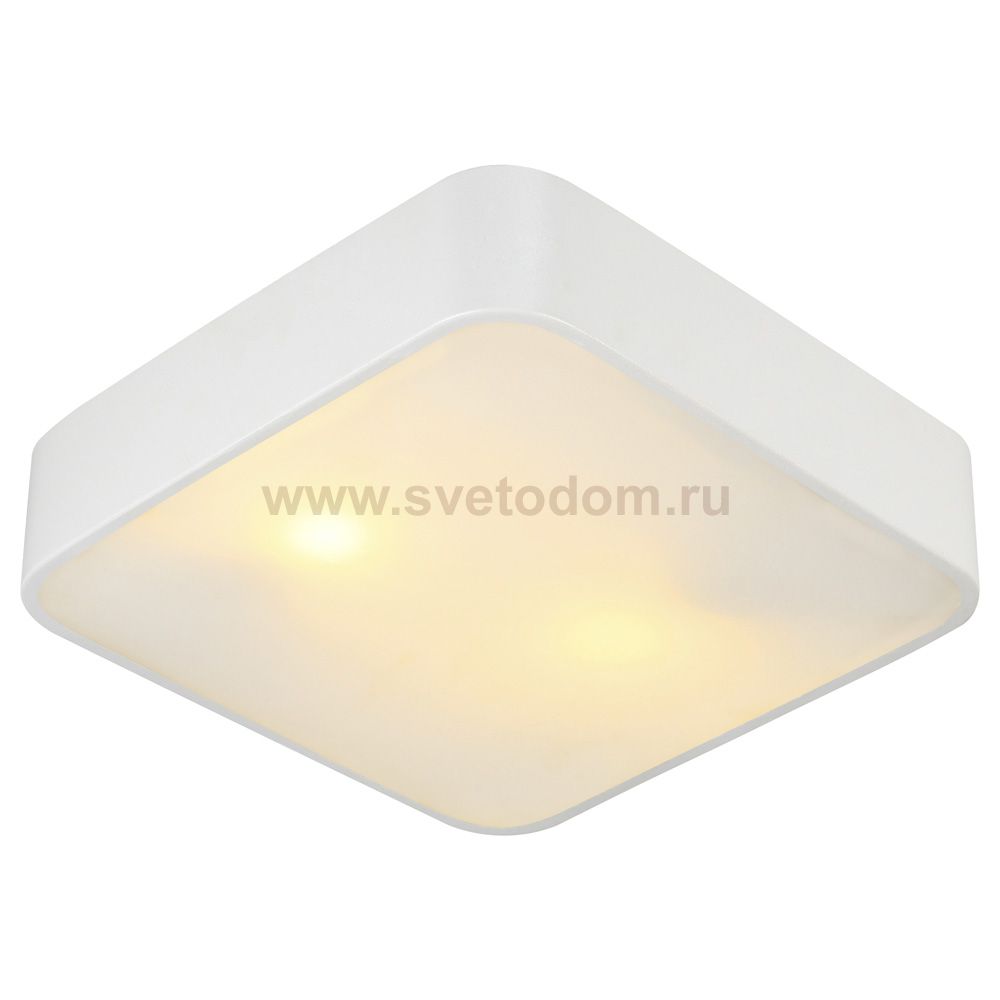 Светильник потолочный белый Arte lamp A7210PL-2WH Cosmopolitan 300*300мм 2*E27