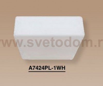 Светильник белый 240*240мм Arte Lamp A7424PL-1WH Tablet