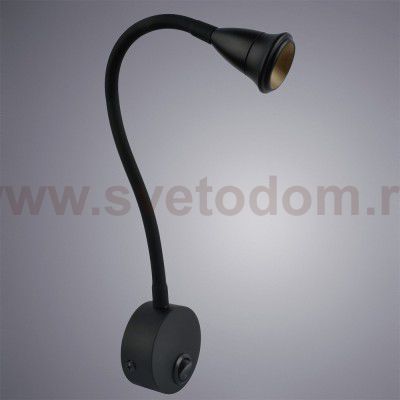 Светильник гибкий настенный Arte Lamp A7603AP-1BK TWIST