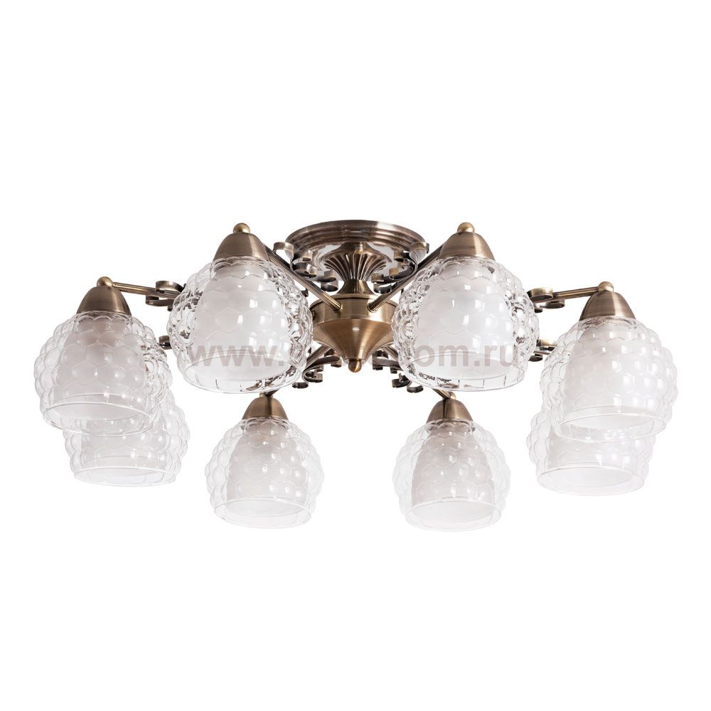 Люстра потолочная Arte Lamp A7695PL-8AB MALINA
