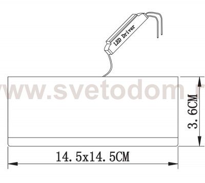 Светильник потолочный диодный Arte lamp A7709PL-2WH ALTAIR