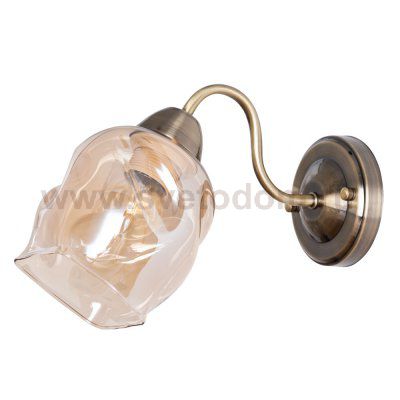 Плафон стекло 140*110мм Arte Lamp A7758 серии Riccio янтарный