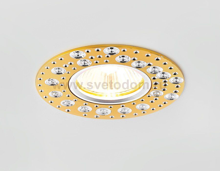 Светильник точечный Ambrella A801 AL/G алюминий/золото MR16 ORGANIC SPOT