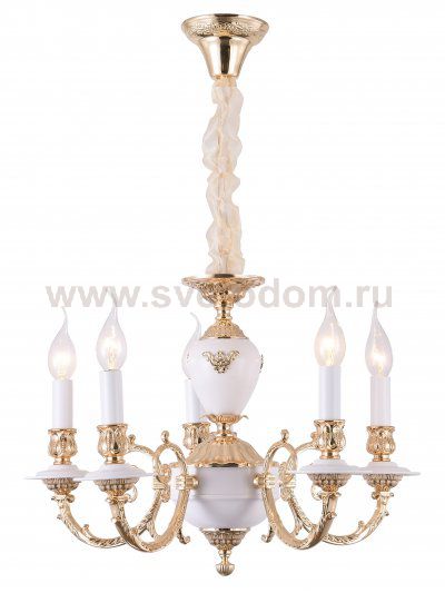 Люстра венецианская Arte Lamp A8020LM-5WG LUISA