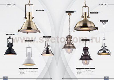 Светильник подвесной Arte lamp A8022SP-1CC DECCO