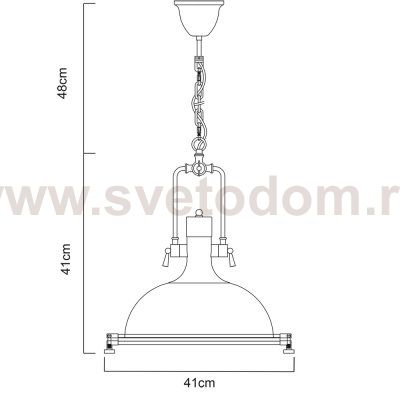 Светильник подвесной Arte lamp A8022SP-1AB DECCO