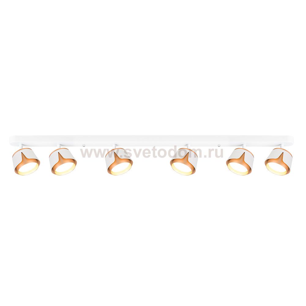 Накладной светильник спот Arte Lamp A8028PL-6WH AMAKS