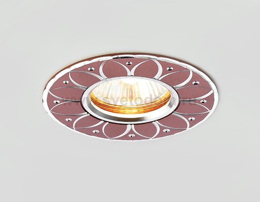 Светильник Ambrella A805 AL/BR алюминий/коричневый MR16