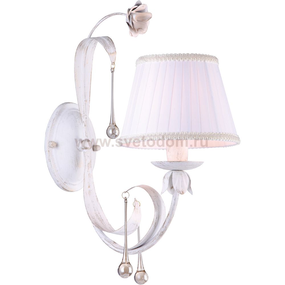 Светильник настенный Arte lamp A8100AP-1WG BORGIA