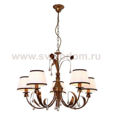 Люстра подвесная Arte lamp A8100LM-5GA Borgia