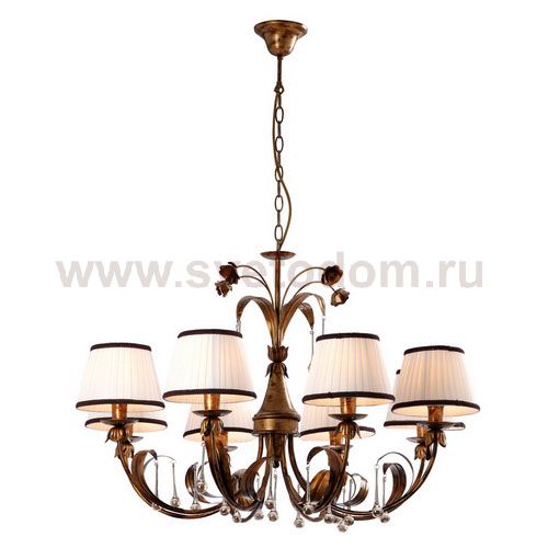 Люстра подвесная Arte lamp A8100LM-8GA Borgia