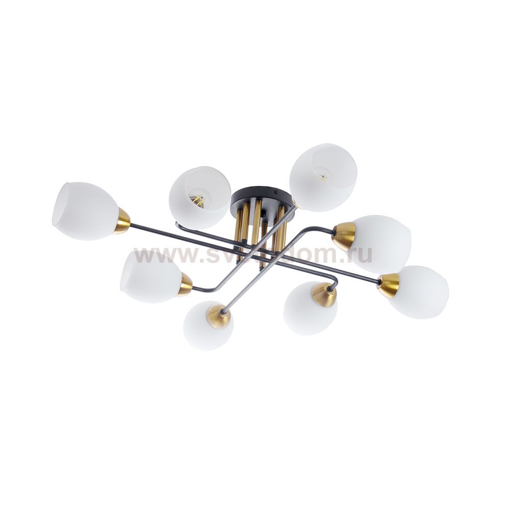 Потолочная люстра Arte Lamp A8141PL-8BK ANDREA