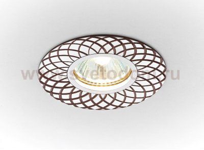Светильник точечный Ambrella A815 AL/BR алюминий/коричневый MR16 ORGANIC SPOT