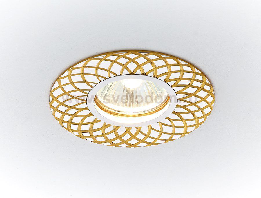 Светильник точечный Ambrella A815 AL/G алюминий/золото MR16 ORGANIC SPOT