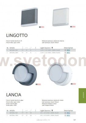 Светильник Arte lamp A8153AL-2GY LINGOTTO