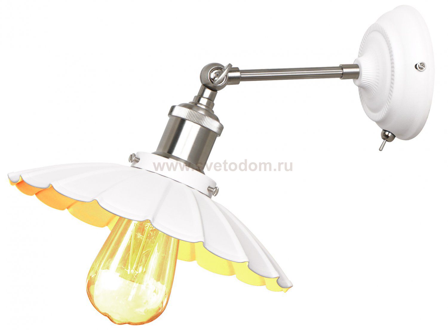 Светильник настенный Arte lamp A8160AP-1WH ASTI