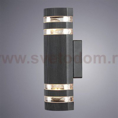 Светильник уличный Arte lamp A8162AL-2BK Metro