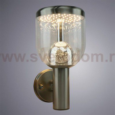 Светильник уличный настенный Arte lamp A8163AL-1SS