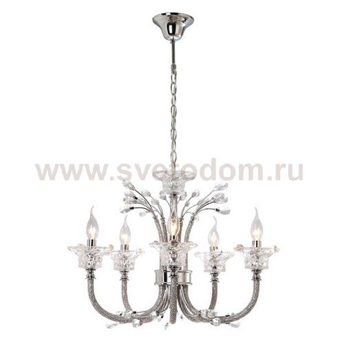 Люстра подвесная Arte lamp A8223LM-5CC Georgeous