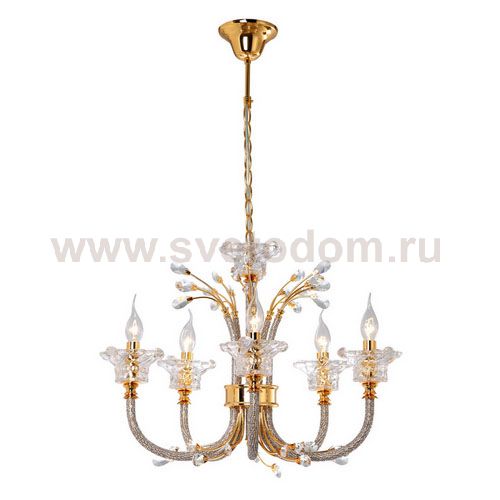 Люстра подвесная Arte lamp A8223LM-5GO Georgeous