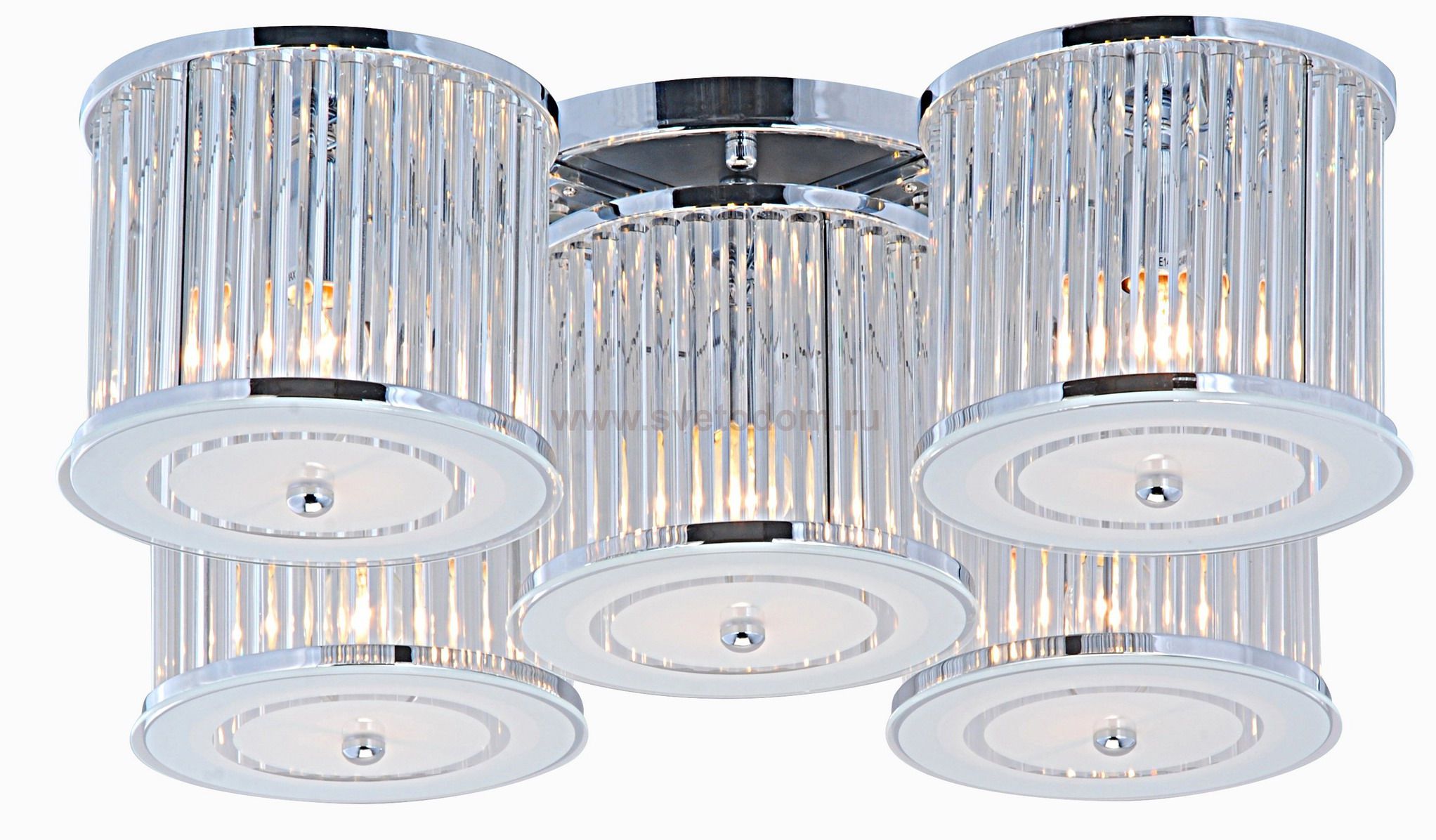 Светильник потолочный Arte lamp A8240PL-5CC GLASSY