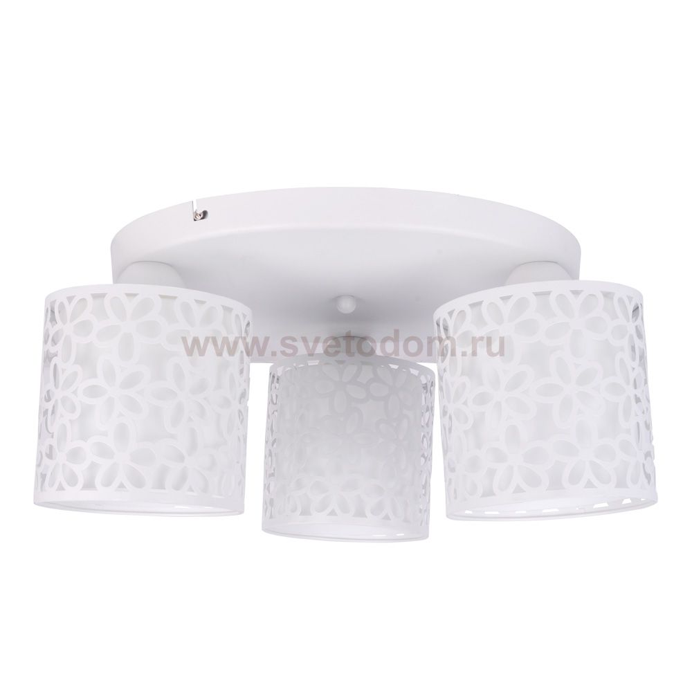Светильник потолочный Arte lamp A8349PL-3WH Traforato