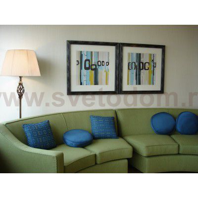 Торшер классический Arte lamp A8390PN-1AB ZANZIBAR