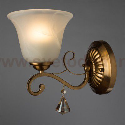 Светильник настенный бра Arte lamp A8391AP-1PB CONO