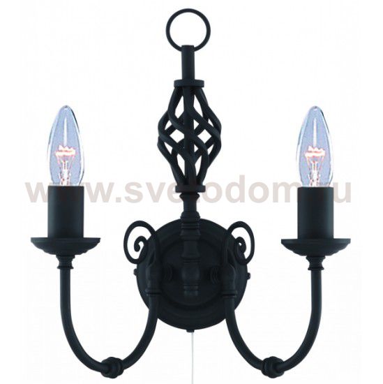 Светильник бра Arte lamp A8392AP-2BK Zanzibar 