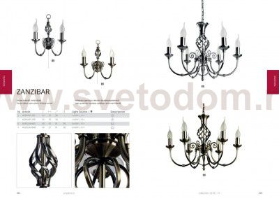 Светильник бра Arte Lamp A8392AP-2SS Zanzibar