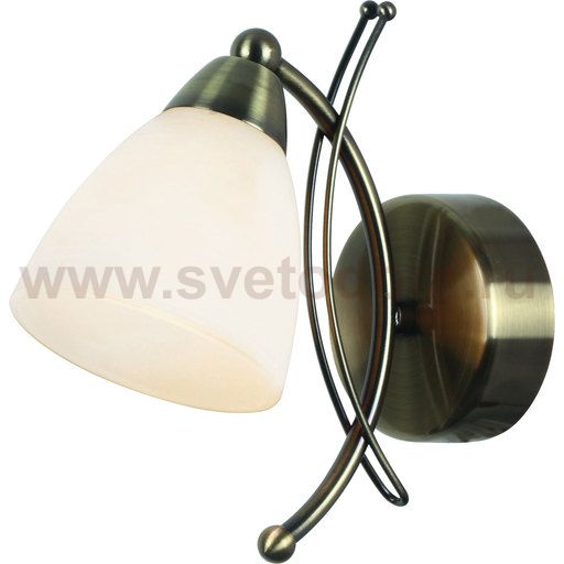 Светильник настенный бра Arte lamp A8612AP-1AB PANNA