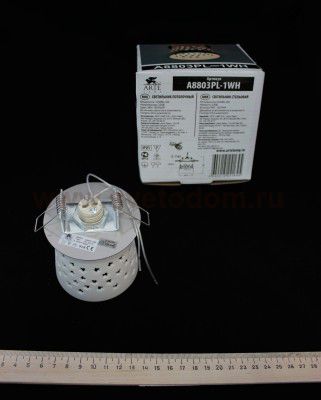 Светильник встраиваемый Arte lamp A8803PL-1WH Cool Ice