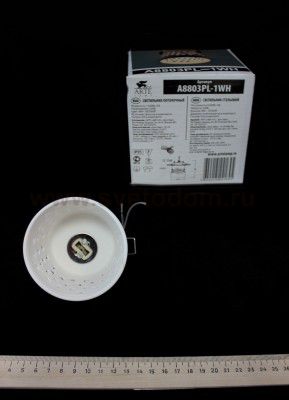 Светильник встраиваемый Arte lamp A8803PL-1WH Cool Ice