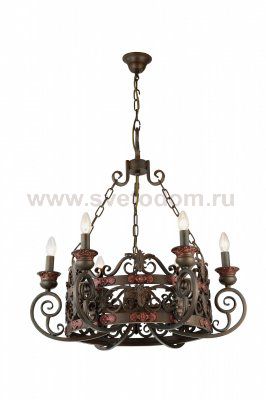 Подвесная люстра Arte lamp A8852LM-6BR Capitello