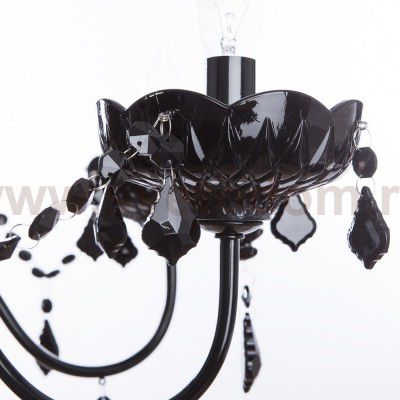 Люстра черная Arte lamp A8918LM-7BK Odillia