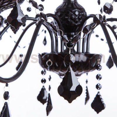 Люстра черная Arte lamp A8918LM-7BK Odillia