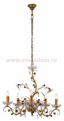 Люстра Arte lamp A8933LM-5SG Palazzo