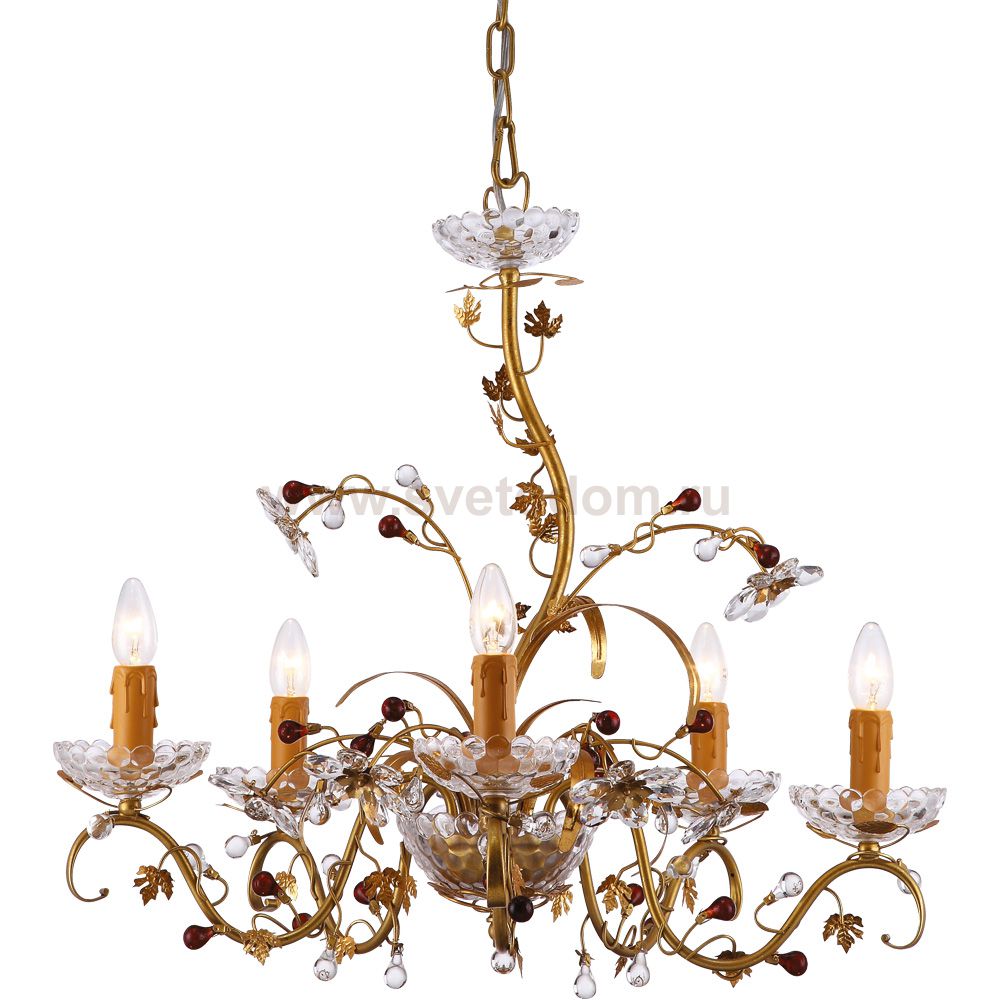 Люстра Arte lamp A8933LM-5SG Palazzo