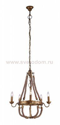 Подвесная люстра Arte lamp A8957LM-5BZ Amaca